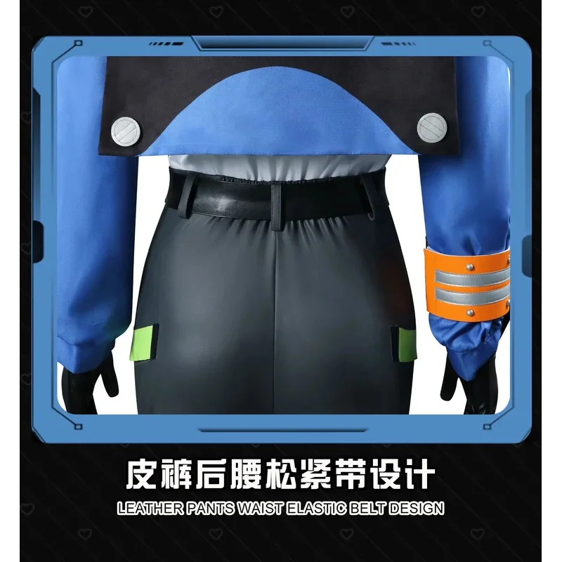 【Wetrose】В наличии Zhu Yuan Косплей Костюм ZZZ Zenless Zone Zero Zhuyuan Полный комплект парика Хэллоуин Рождество