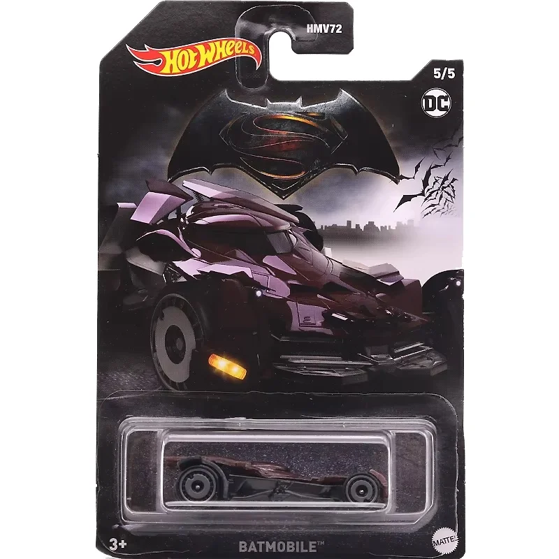 New Original Hot Wheels Entertainment Theme Model Batman 100th Anniversary Desktop Toys In Stock Birthday Gift Xmas Gifts