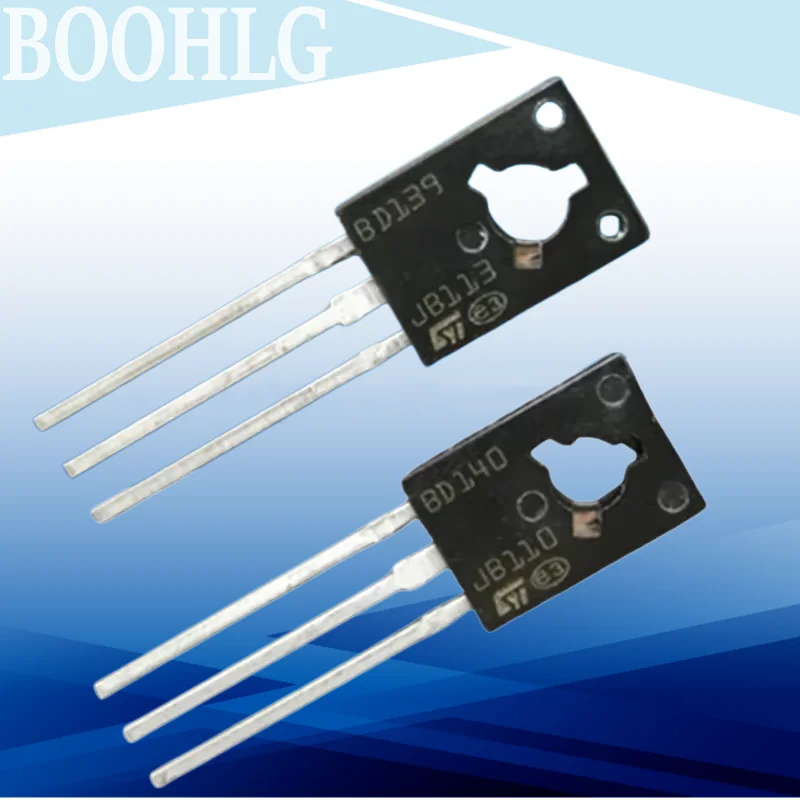 10PCS Brand New Original Imported ST BD139 BD140 Medium Power Audio Tube TO-126