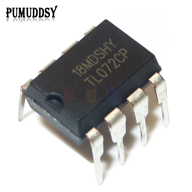 10PCS/LOT TL072CN  TL072CP DIP8 TL072 DIP DIP-8 IC New