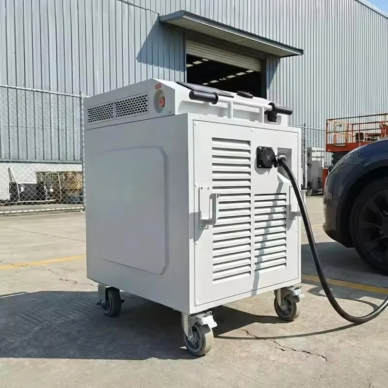 Mobile 60kW Electric Vehicle Charging Robot Portable Energy Storage Mobile Power Supply Household Fast DC Charger