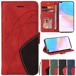 Custodia in pelle a portafoglio per Huawei P50 Pro P20 Lite P20 Pro P Smart 2019 Mate 20 Lite Y6 Y7 2019 Honor 50 Lite 10 Lite Cover