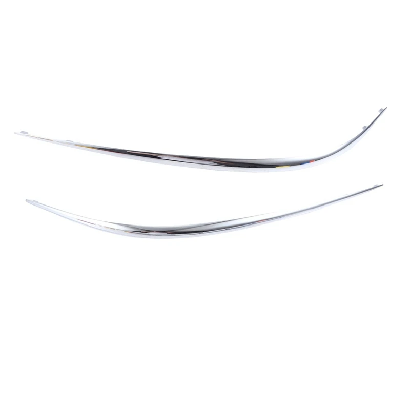 Front Bumper Chrome Strip Trim Molding For Mercedes Benz E Class W211 2118800912 2118801012 Accessories