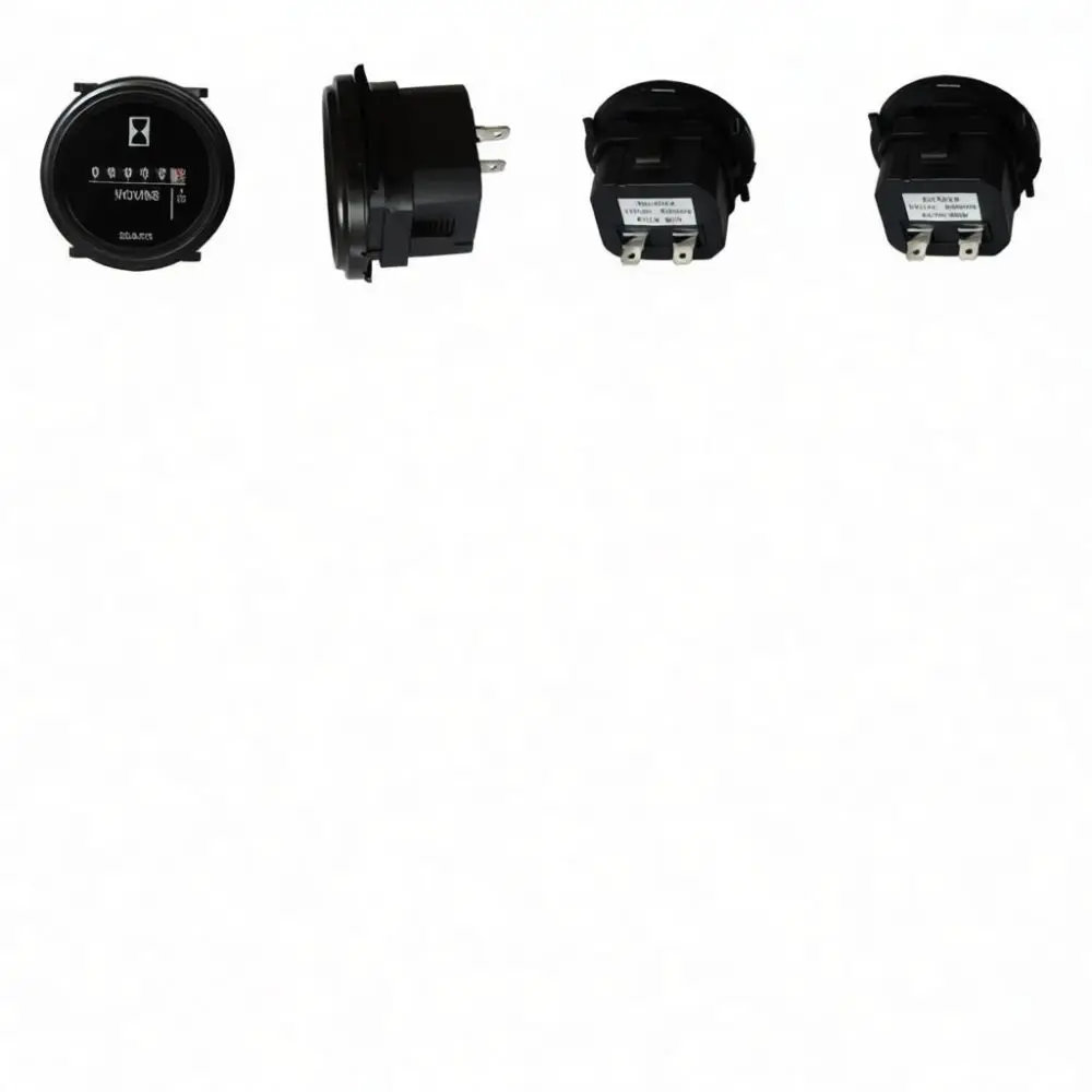 Industrial Timing Device For Generator Excavator Crane Loader Maintenance Cycle Monitoring Hour Meter Gauge