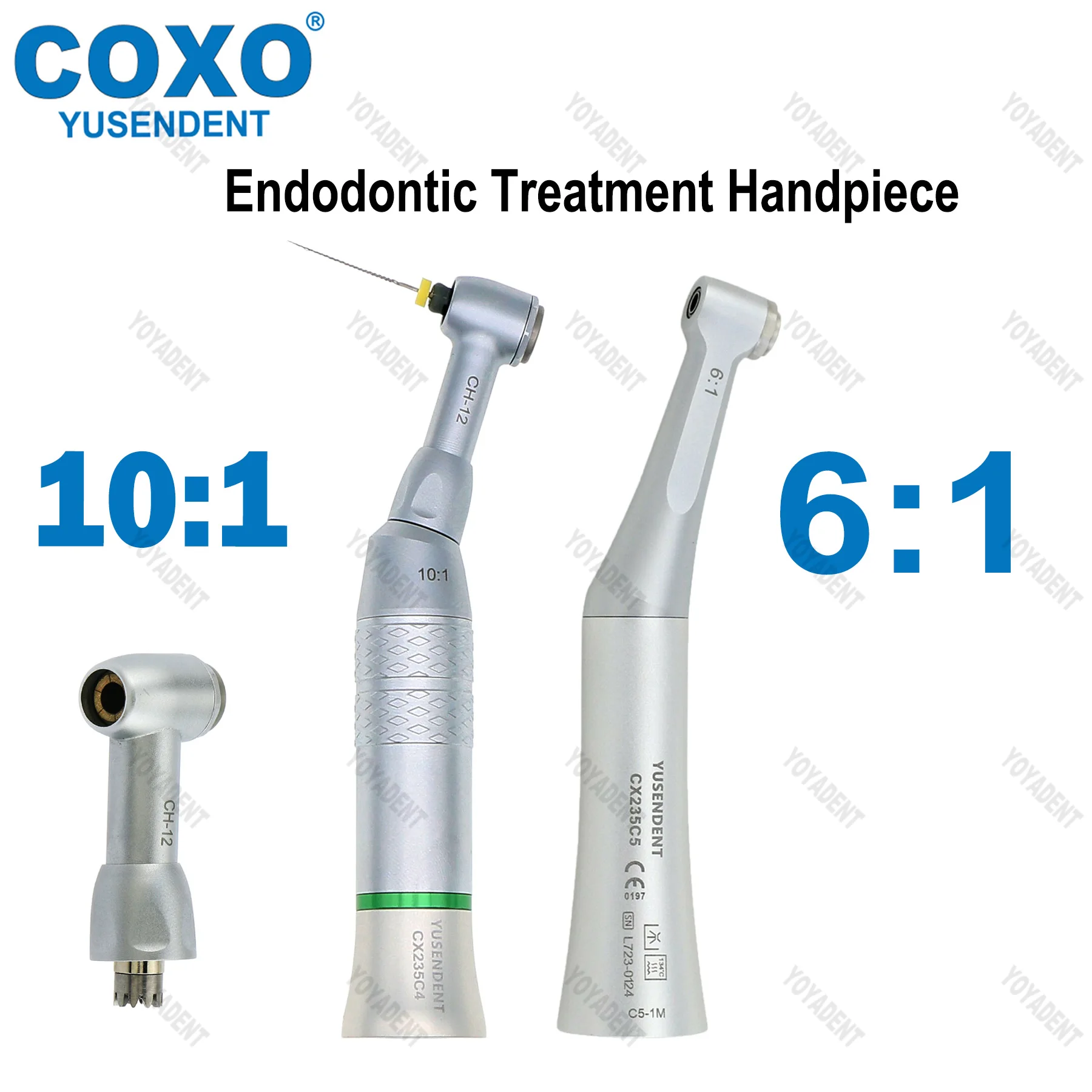 COXO Dental Handpiece Low Speed Handpiece 6:1/10:1 Endodontic Treatment Contra Angle Handpiece Reciprocating Fit KAVO NSK WH