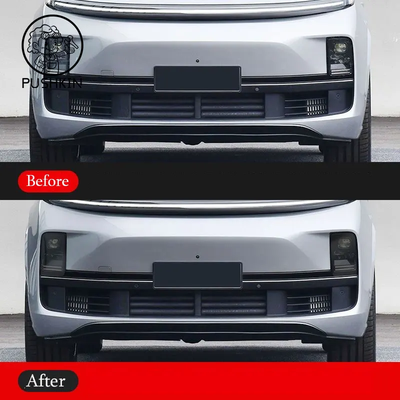 Front Headlamp Car Styling Sticker For LEADING IDEAL LiXiang L9 Headlamps TPU Smoke Black Headlights Protector Film Accessories