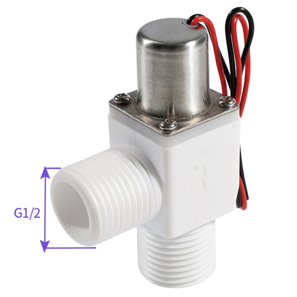 1/2 Inch DC 4.5V Pulse Solenoid Valve Plastic Water Control Electric Pulse Valve Pulse Solenoid Valve Hydraulics Pneumatics Tool