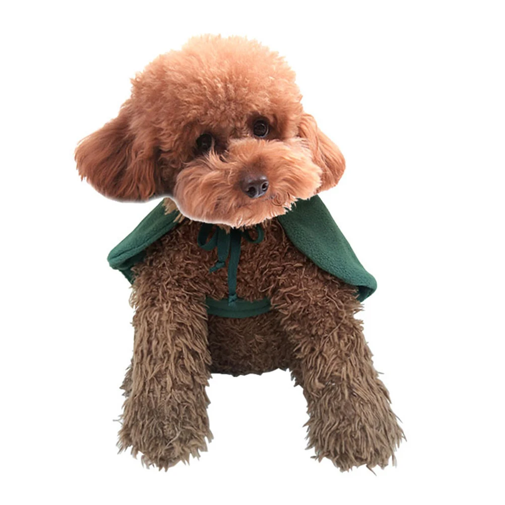 

Clothes for Pets Easy to Put on Costumes Dogs Outfit Hat Christmas Decorative Fleece Small Comfortable