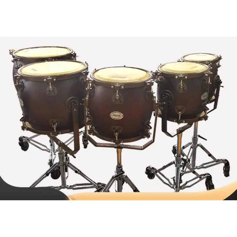 Five-tone Pai Drum Chinese Orchestra Five-tone Lian Drum National Musical Instrument Percussion Instrument Timpone Drum