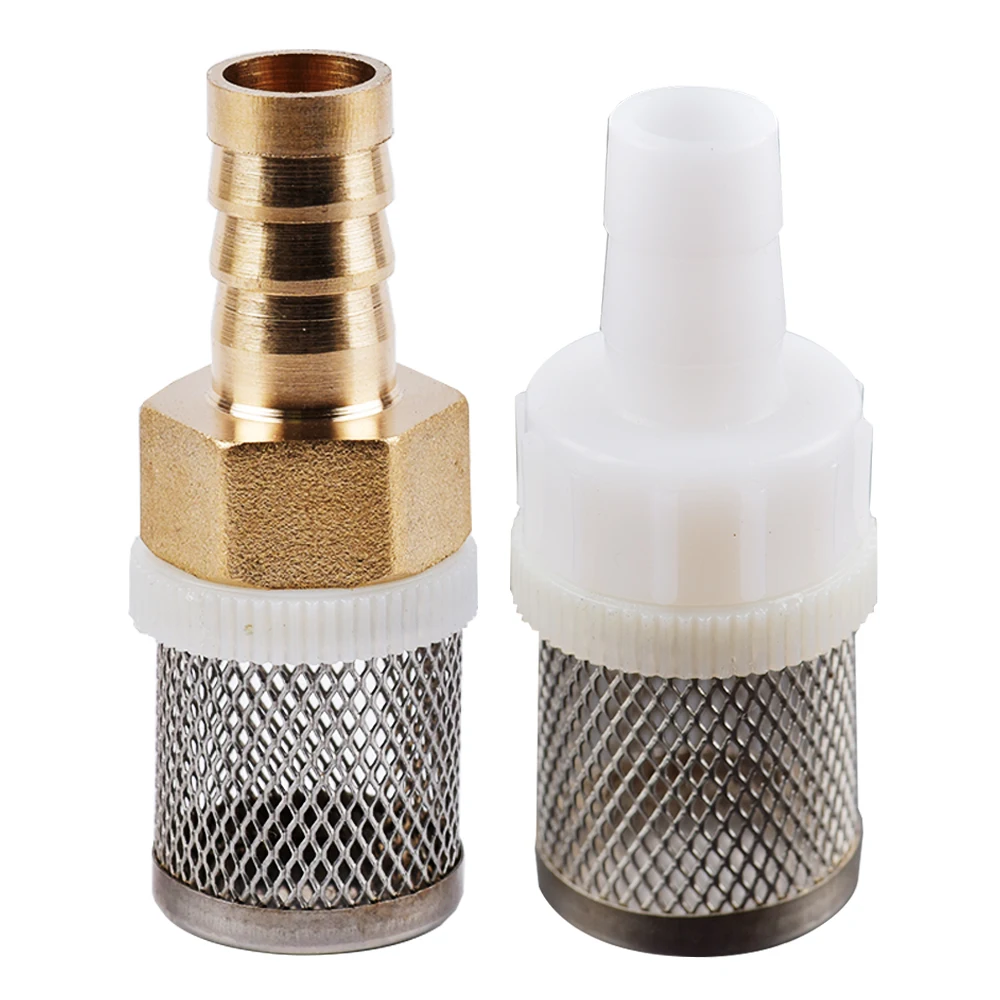 Stainless Steel Mesh Hose Filter Set for Garden Irrigation, Car Wash & Aquariums - Durable Brass Strainer with 4mm-20mm Sizes