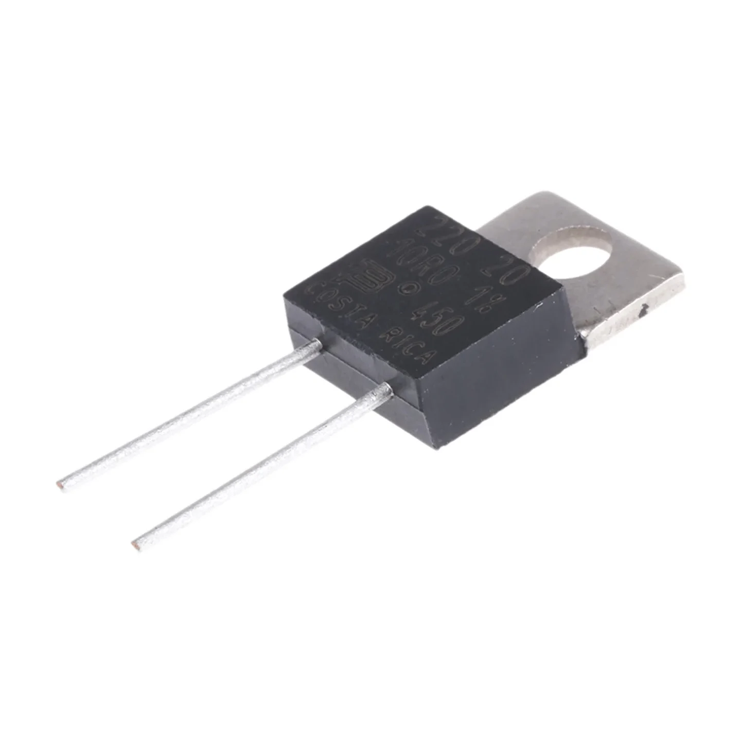 Bourns Thick Film Resistor, 10 Ω, 20 W, 5% Tolerance, 100 Ppm/ ° C, To-220 Pwr220T-20-10R0F