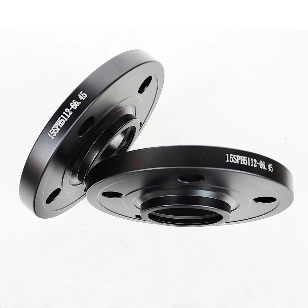 

2PCS 15mm 20mm 5X4.41'' 5x112 66.45 Hubcentric Wheel Spacers for Audi A4 A5 b8 A7 S8 6061-T6 Aluminum Alloy