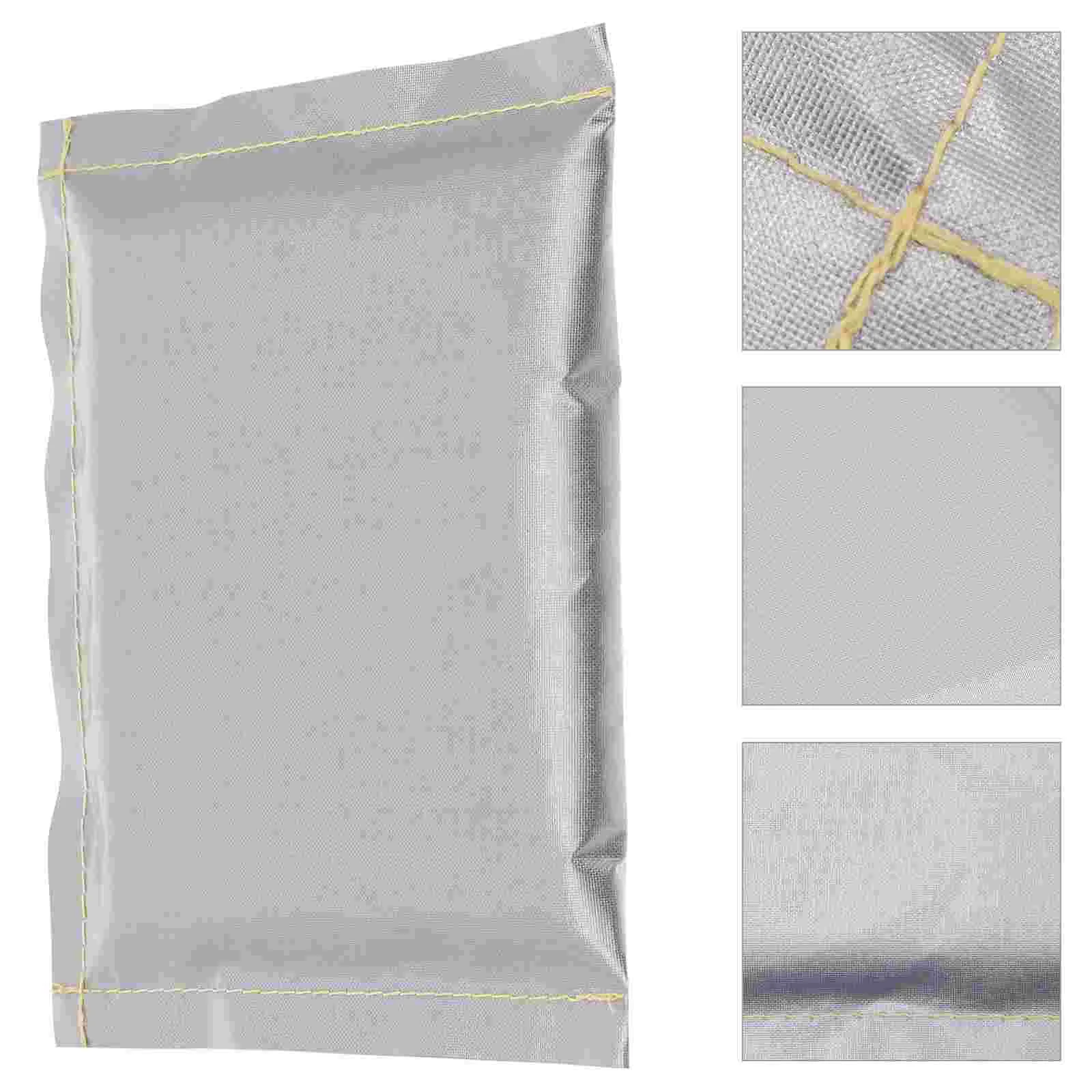10x10 Inch Silver Pillow Non Felt Ironing Mat Resistant Pad for Clothing Transfers Printing Projects Easy