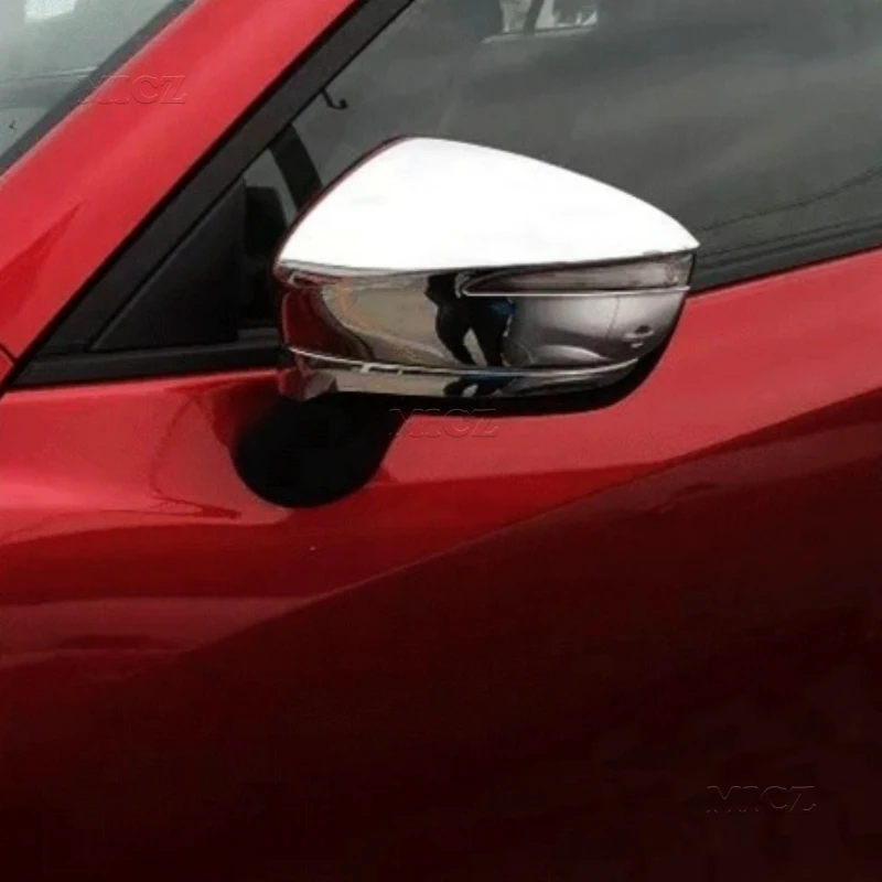 For Subaru Forester 2009 2010 2011 2012 Car Styling 2PCS ABS Chrome Rearview Mirror Cover Trim/Rearview Mirror Decoration