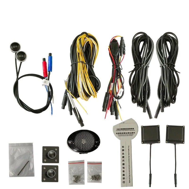 

Universal Car BSD Blind Spot Detection System 24Ghz Microwave Radar Assist Lane Changing Parking Sensor Monitoring