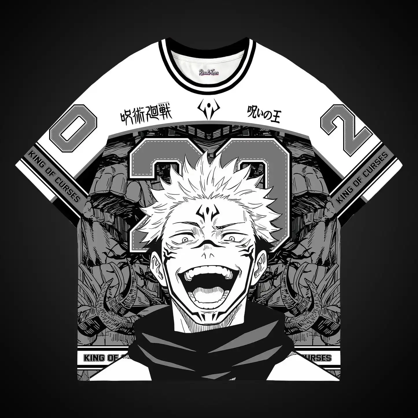2027 Hot Jujutsu Kaisen Ryomen Sukuna 3D Print T-shirt Unisex Casual Anime Fans Tee High-quality Breathable Tops Tees