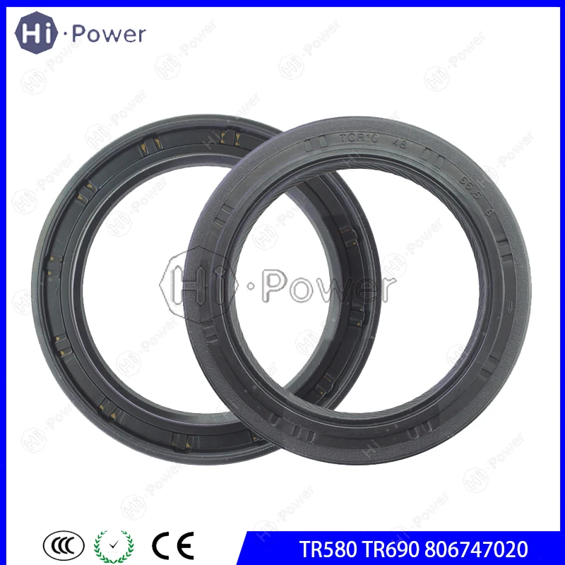 

CVT TR580 TR690 auto Transmission Torque converter oil seal (pump drive) Lineartronic 806747020 48x65x6 Car gearbox kit