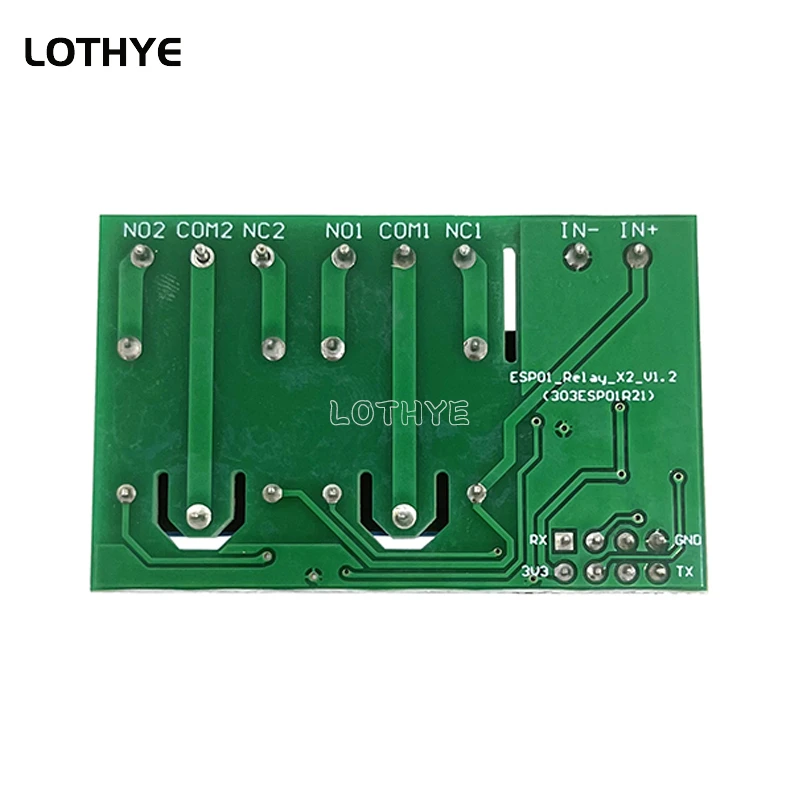 DC 5V ESP8266 ESP-01 / ESP-01S Dual Channel Wireless WIFI Relay Module 2 Channel ESP01 Low Level Control For DIY Smart Home