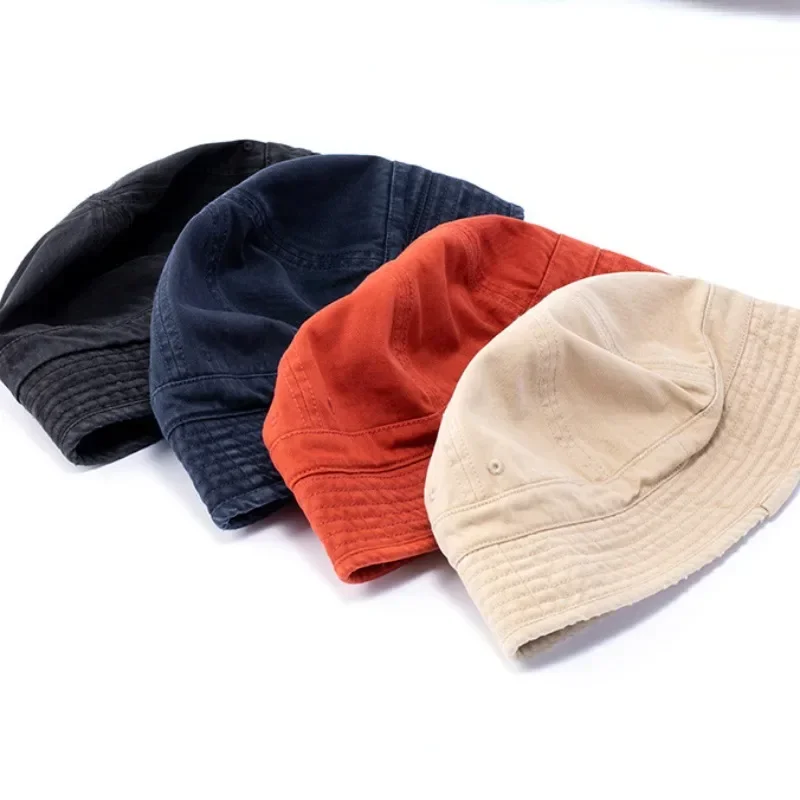 

Japanese Korean Bucket Hat for Women, Summer Wide Brim Hat 60cm, UV Fisherman Cap, Short Brim Travel Beach Hat