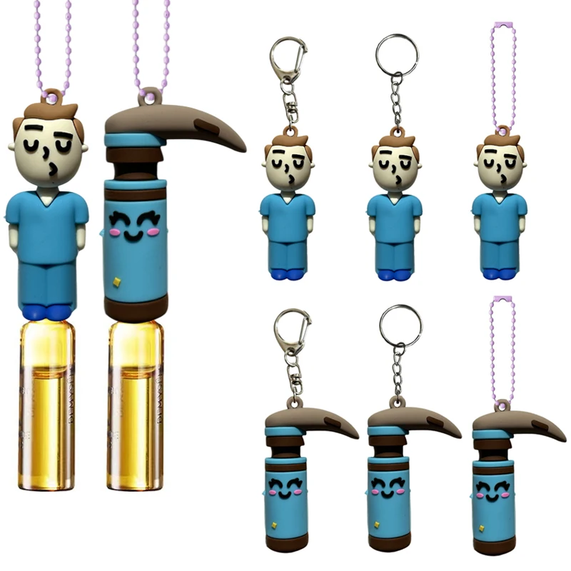 NEW Ampoule Bottle Opener Keychain Rubber Bottle Breaker Cutter Aid Medication Vial Breaker Tool For Home Nurses And Doctors