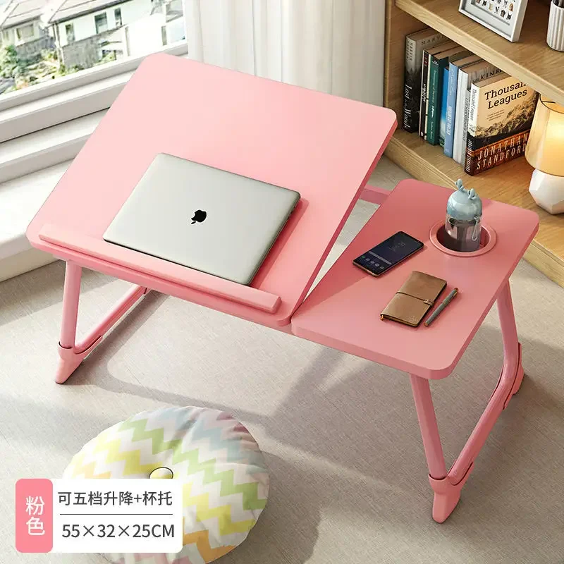 

Nordic Laptop Desk Foldable Small Tables on Bed Household Adjustable Home Student Dormitory Study Table Computer Desks Furniture