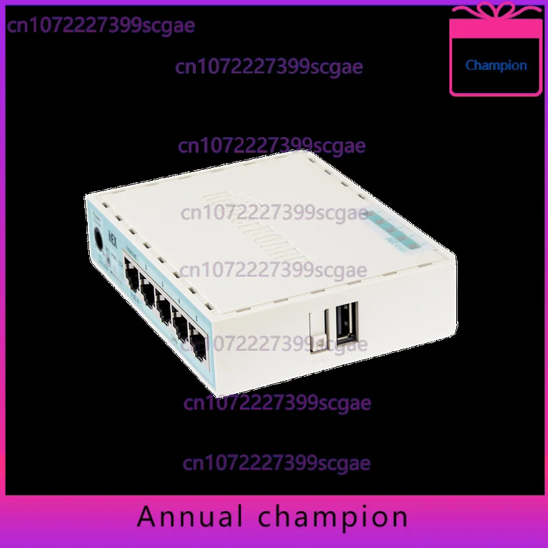 Untuk Mikrotik hEX RB750Gr3 5-port Ethernet Gigabit Router RouterBOARD hEX