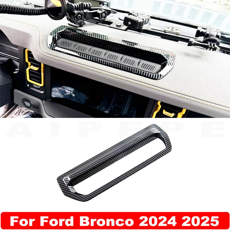 

For Ford Bronco 2024 2025 Accessories 4WD Switch Panel Molding Decoration Stickers W4