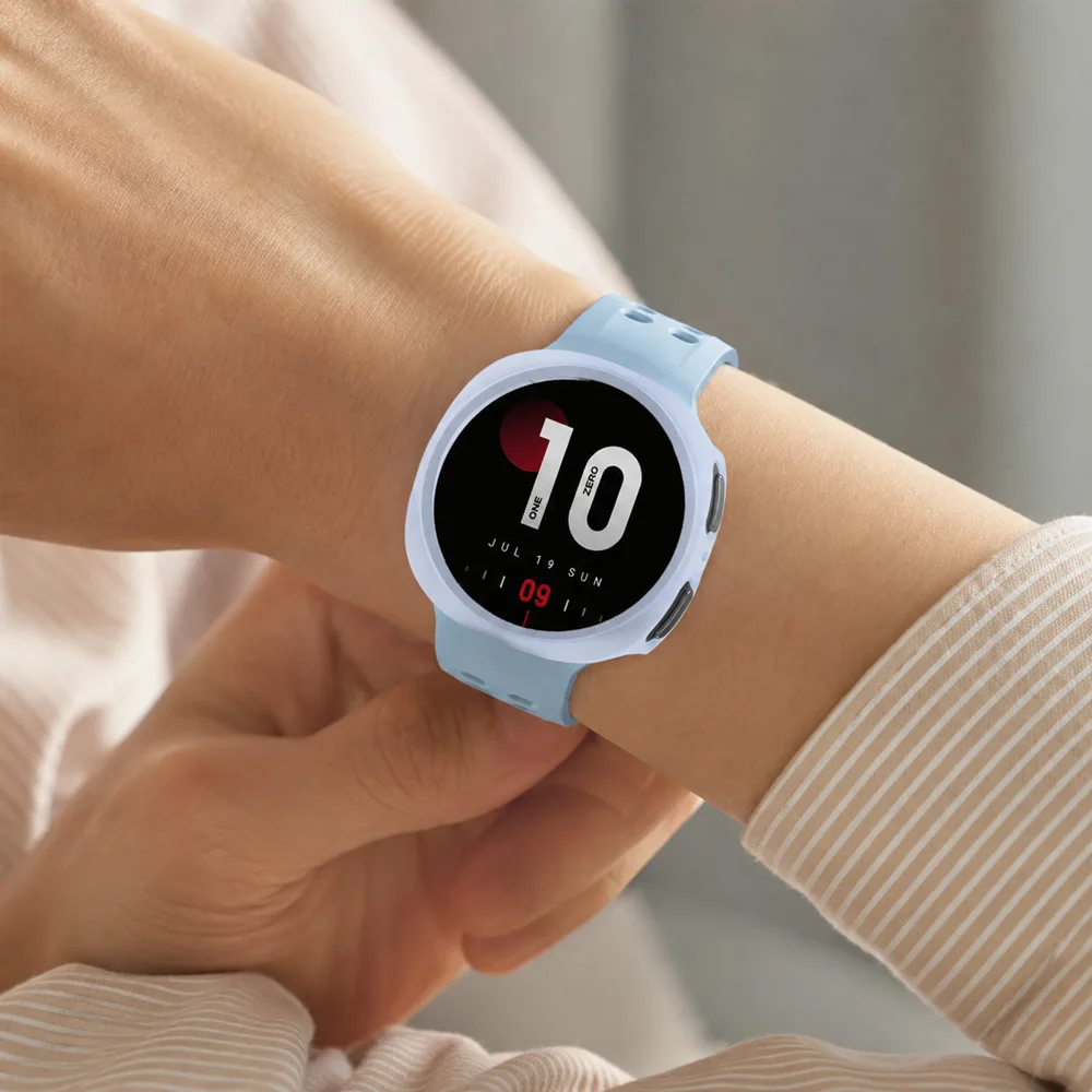 Hot Sale PC Case+Silicone Band for Samsung Galaxy Watch 9 8 40mm 44mm Hollowed Protector Cover for Galaxy Watch 9 8 Bracelet set