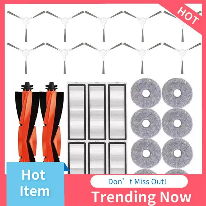 تسليم 24 ساعة فرشاة رئيسية فرشاة جانبية تصفية ممسحة استبدال عدة لشاومي روبوت فراغ S20 + /S10 Plus/B108GL/B105/B108CN/B113