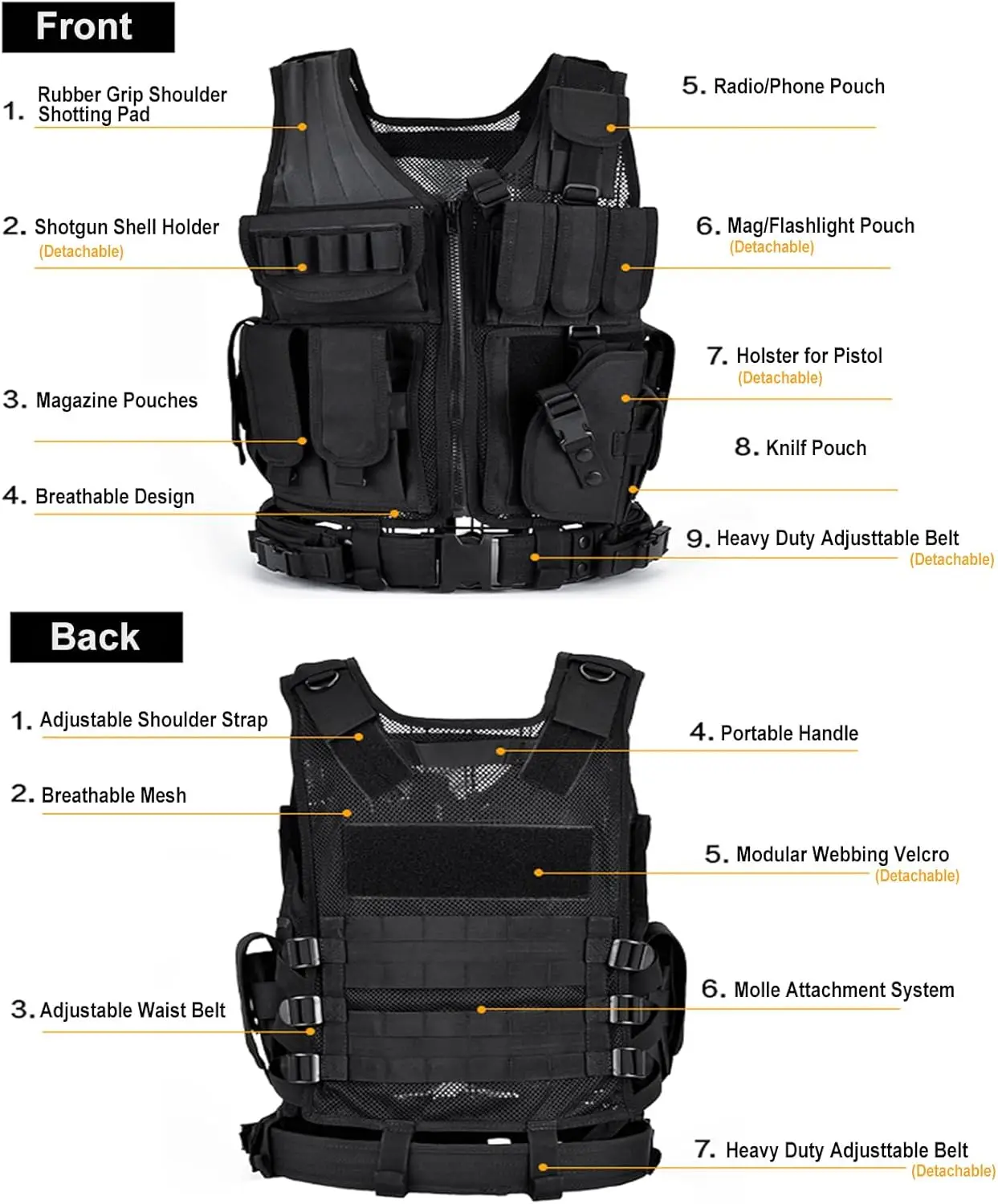 طقم سترة تكتيكية مع قبعة بيسبول قفازات نصف اصبع بالاكلافا سترة قتالية عسكرية قابلة للتعديل للصيد CS Airsoft