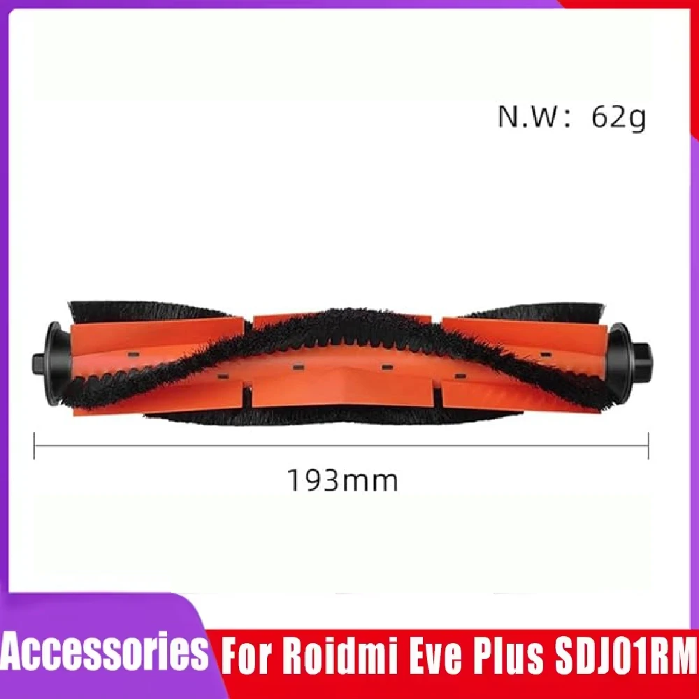 Accessories For Xiaomi Roidmi EVE Plus Robotic Vacuum Cleaner Mop Cloth Hepa Filter Brush Dust Bag  Robot Vacuum Cleaner  Parts