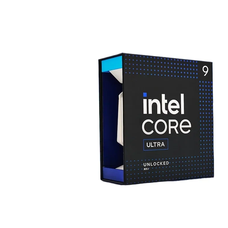 Desktop processor box with core display without heat sink