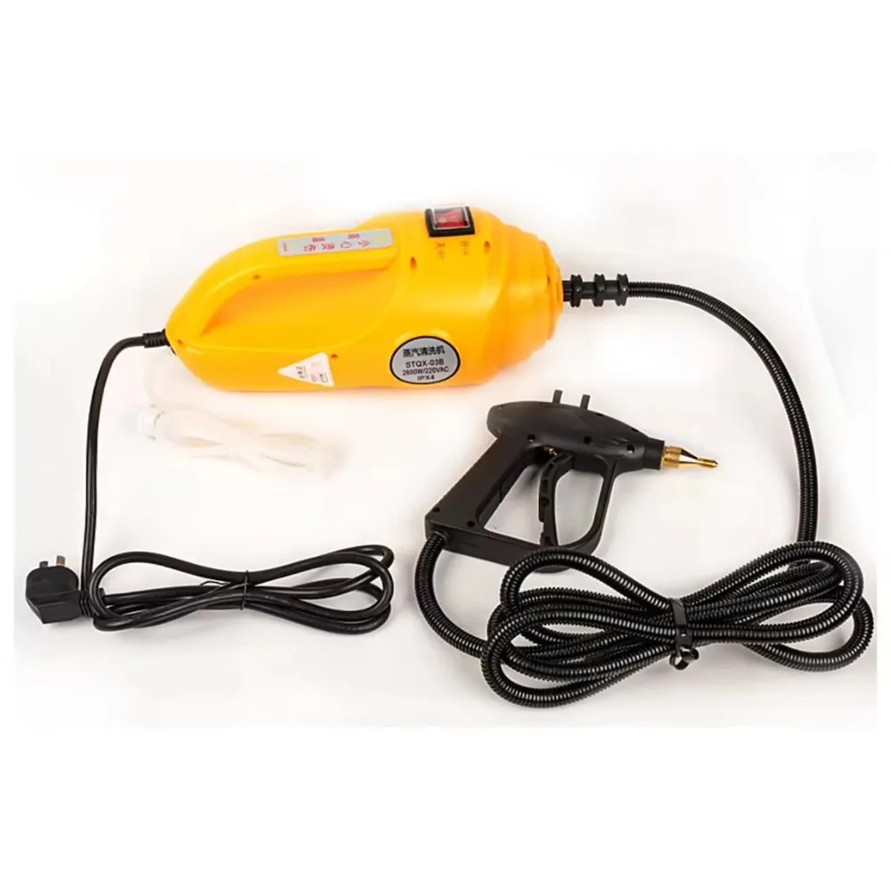 Portable Steam Cleaner, Dry and Wet Handheld Upholstery Steamer, Home Furniture Cleaning Machine, Multi-Purpose Sanitizing Tool