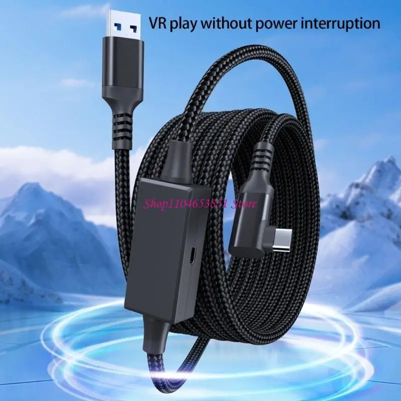 Cable datos USB 5 m velocidad para 4 accesorios