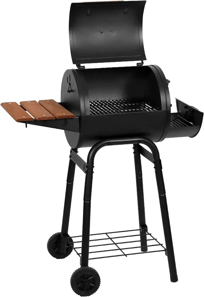 شواية فحم Char-Griller E1515 Patio Pro ، سوداء