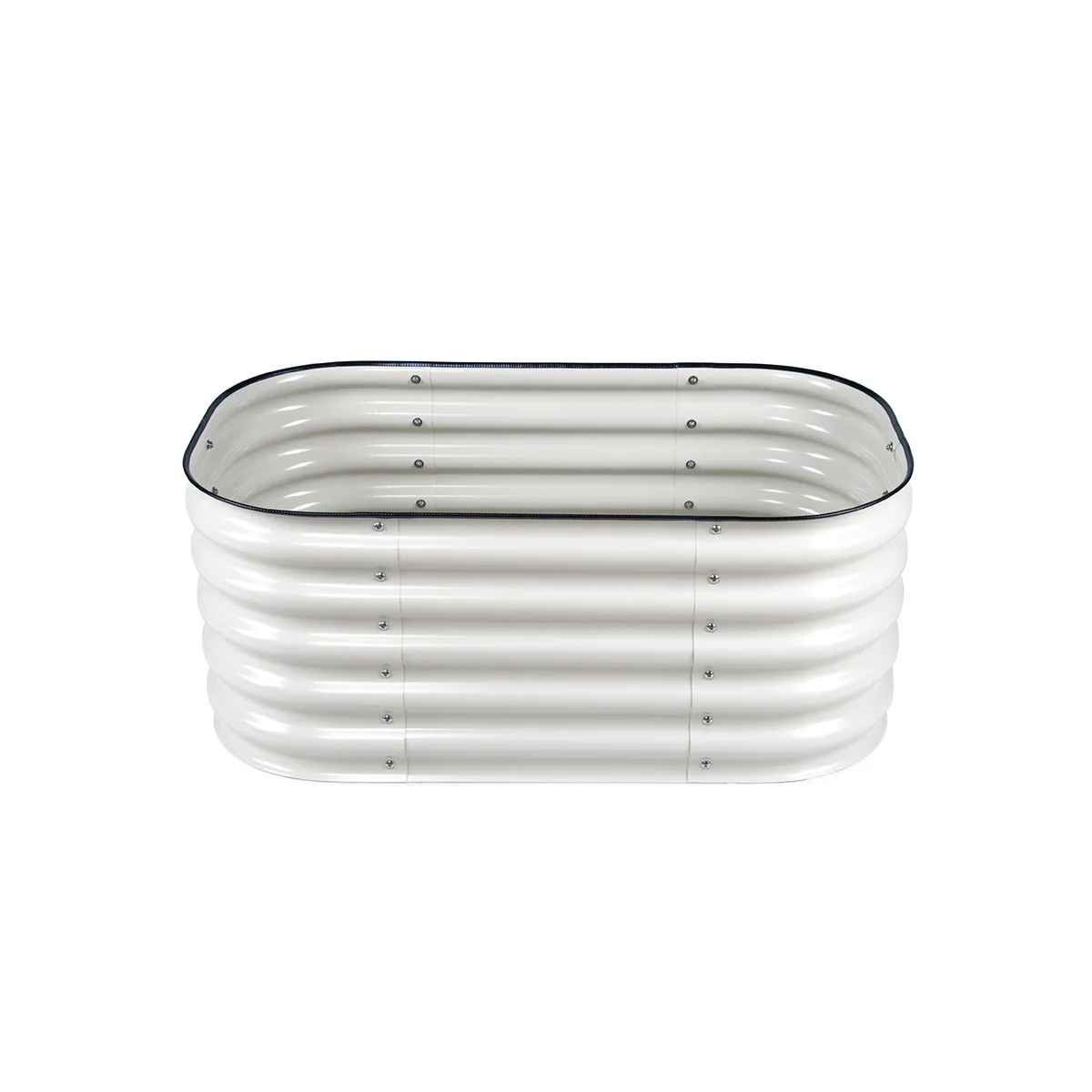 Customizable metal planting box, special box for growing vegetables, garden courtyard villa roof outdoor box, flower box bed