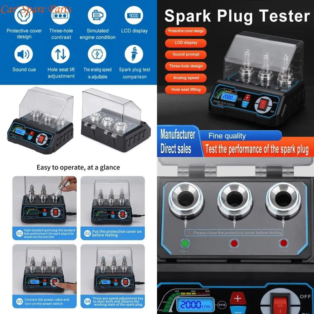 Y4UA User Friendly Plugs Checkers Diagnostic Tool with Multiple Setting