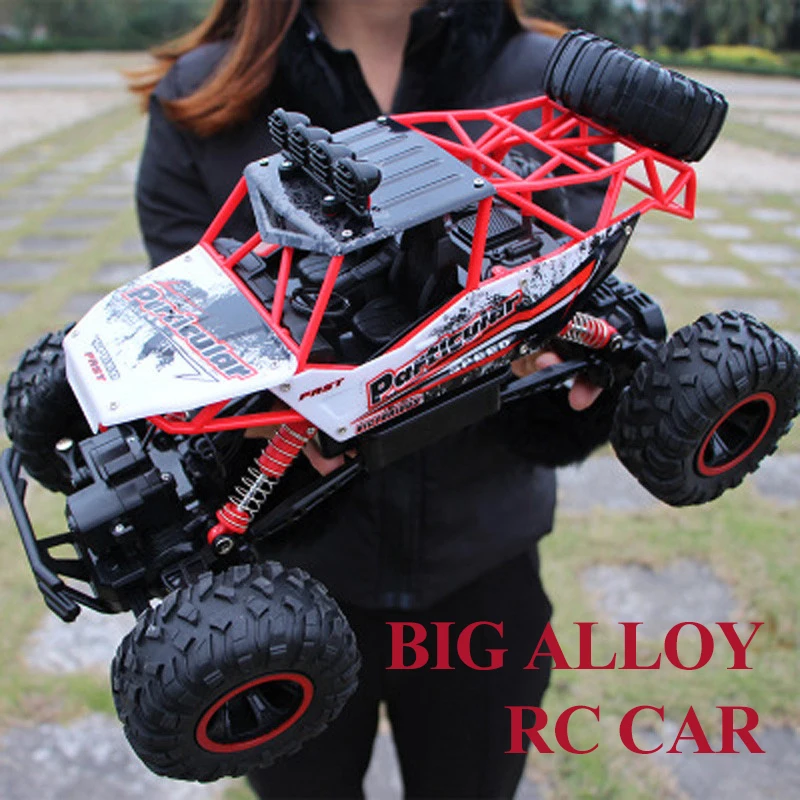 1:12 / 1:16 4WD RC Car With Led Lights 2.4G Remote Control Cars Buggy Off-Road Climbing Vehicle Trucks Boys Toys for Children