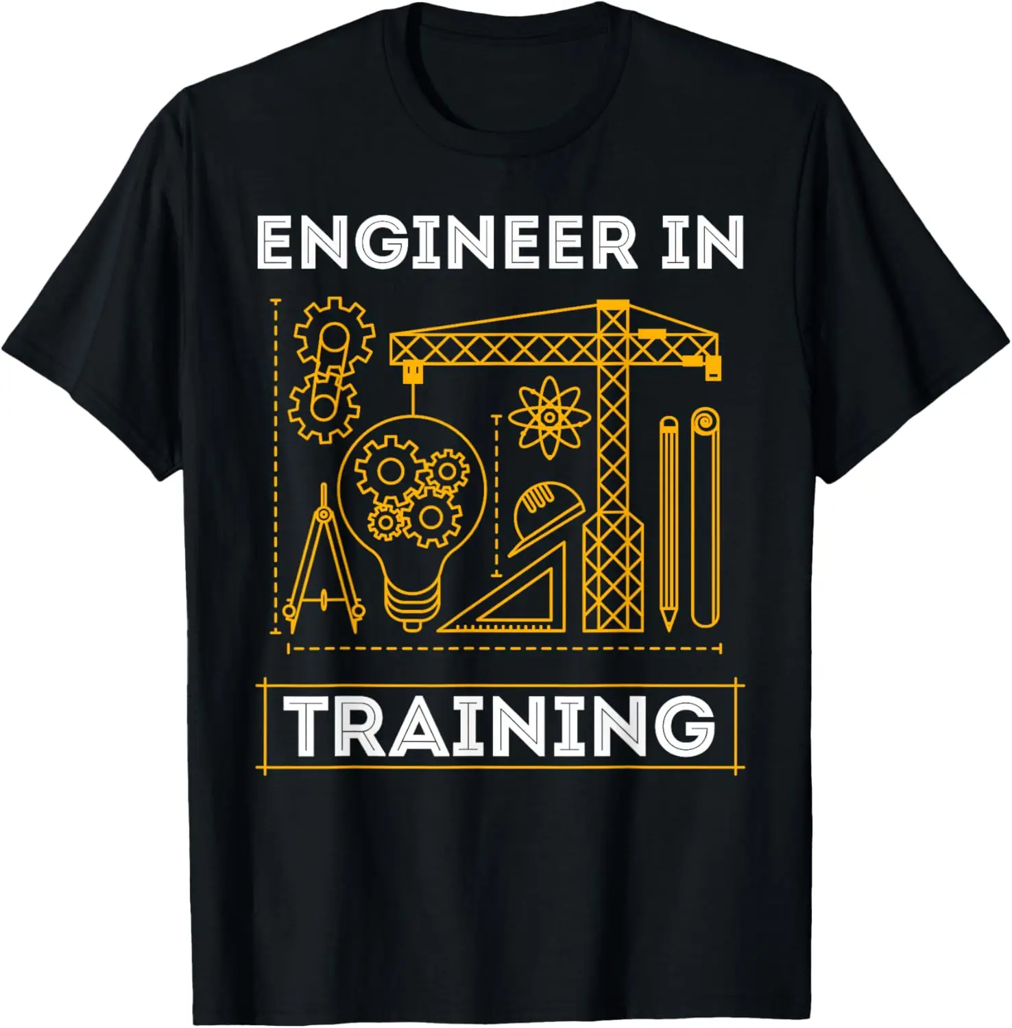 Engineer In Training Future Engineer Holding Engineering T-Shirt 100% Cotton O-Neck Short Sleeve Summer Casual Mens T-shirt