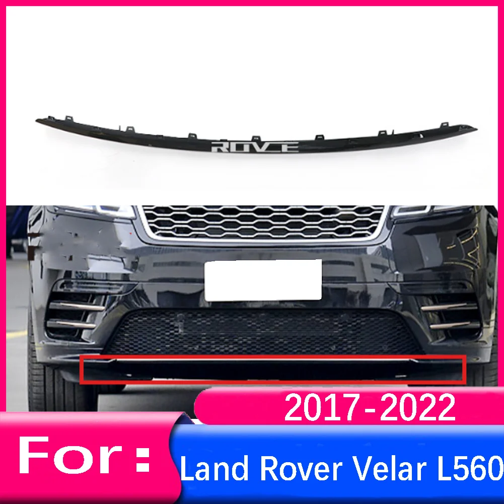 

Car Front Bumper Trailer Cover Lower Guard Plate Trim strip For Land Rover Range Rover Velar L560 2017 2018 2019 2020 2021 2022+