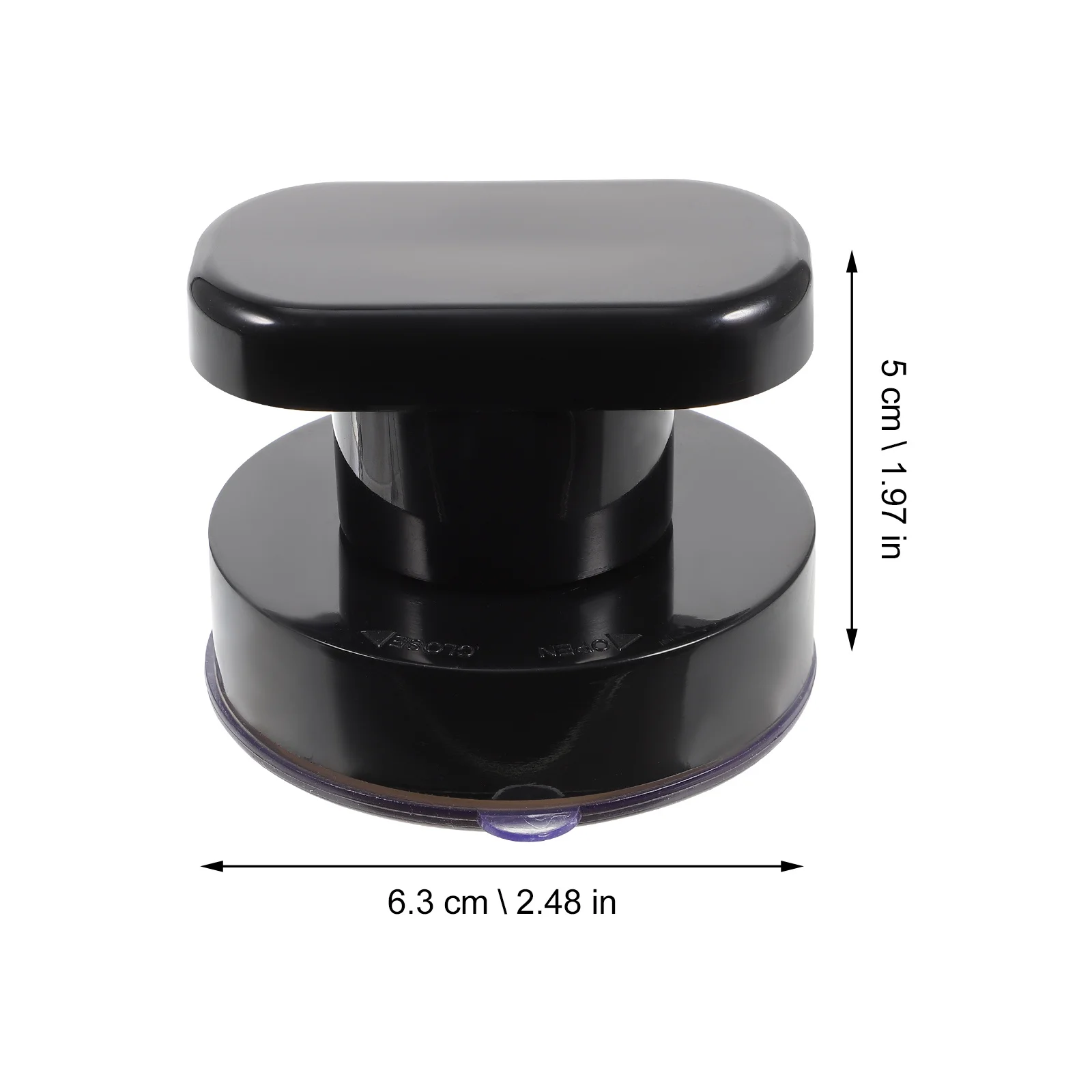 Maniglia autoadesiva per armadio Maniglia per cassetto Manopola adesiva assorbente per mobili Porta finestra Manopole adesive facili da aprire e chiudere