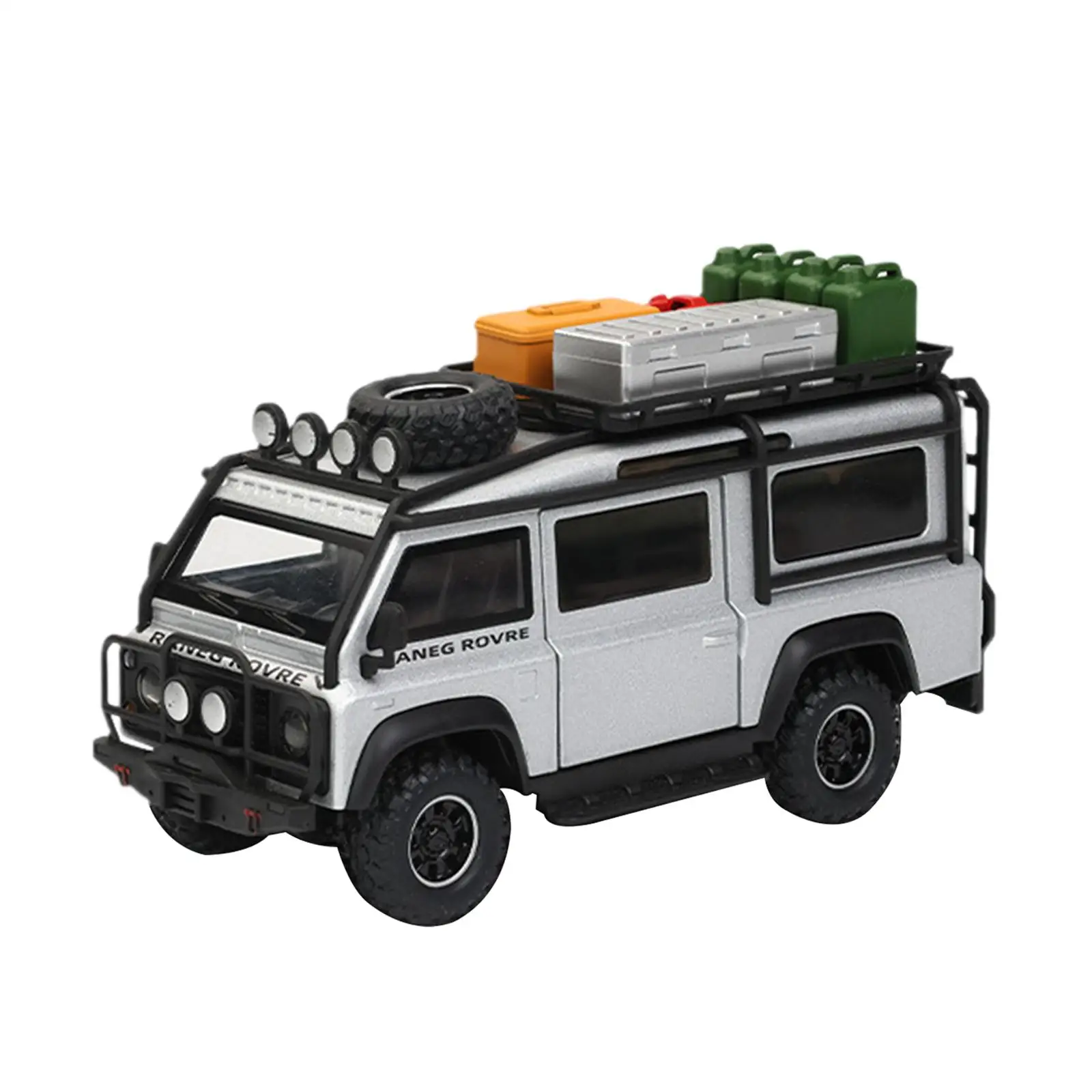 1/32 Pull Back Car Collectibles Realistic Openable Doors Portable Three Speed