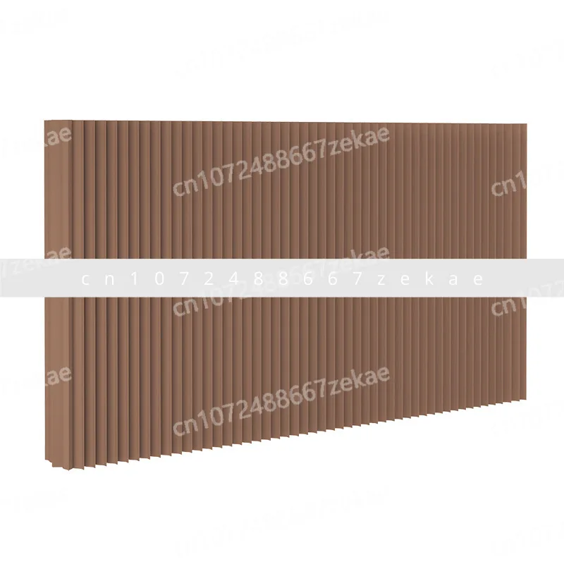 Screen partition, bedroom office self-installed non-punching retractable folding background wall baffle non-punching partition