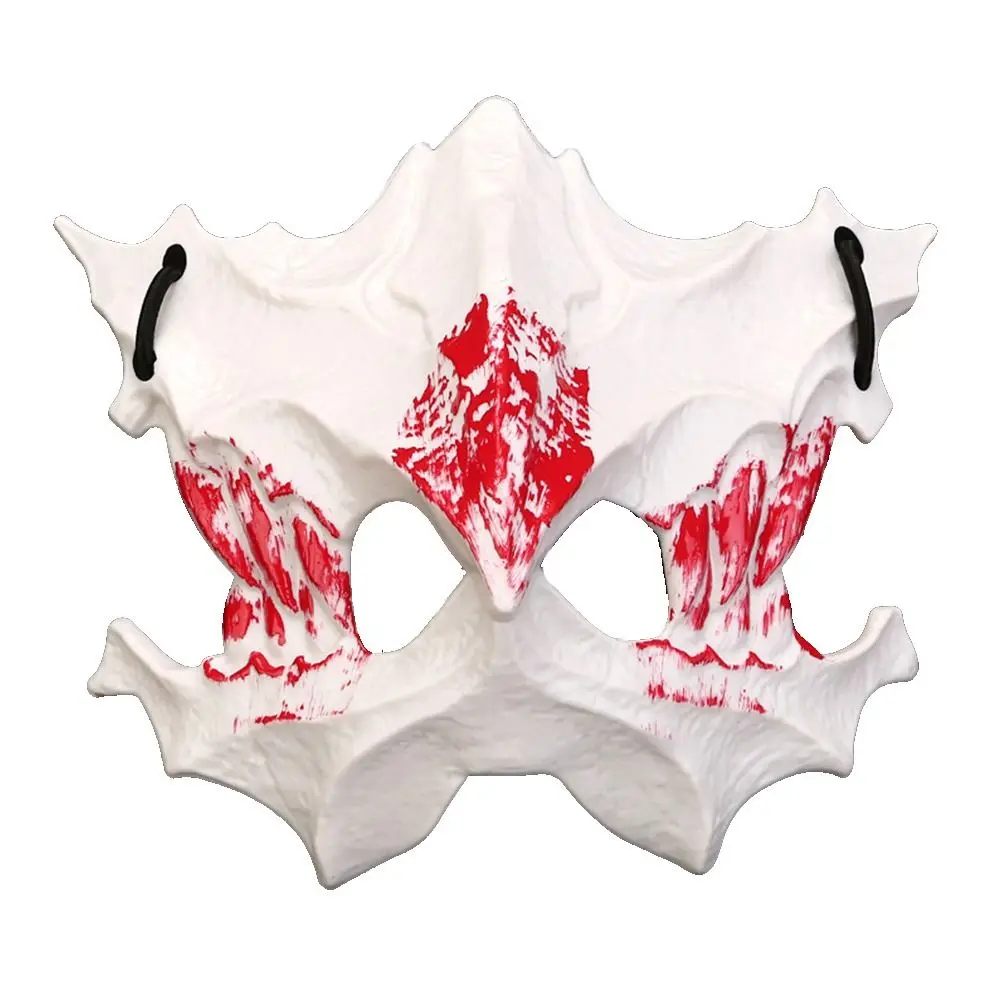 

Steampunk Halloween Bloody Skull Mask Resin Eye Mask Long Teeth Mask Half Mask Headwear Party Supplies