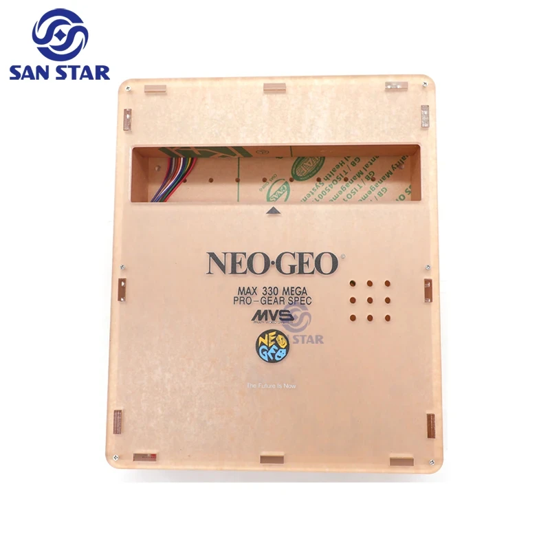 NeoGeo Arcade MV1C Transparent Arcylic Cbox Shell Supergun MVS1-C Arcade DIY Kits Game Accessory With Video Output