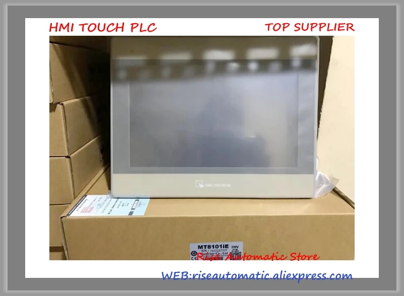 New Original 10 Inch HMI Touch Screen MT6100IV3 MT6100IV5 MT8100iE Upgrade To MT8101IE