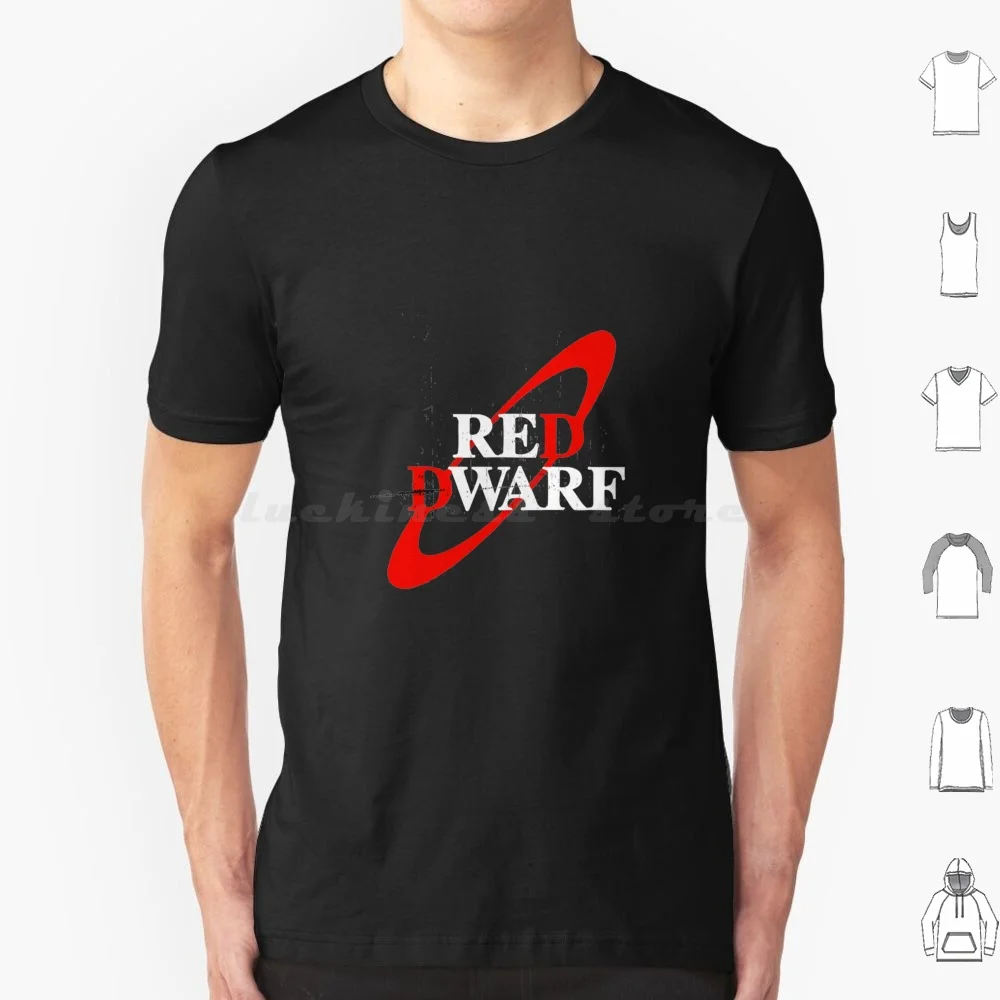 Camiseta clásica con logotipo de Red Dwarf, camiseta de algodón 6xl, camiseta genial con estampado de Smeg Head Better Dead Than Smeg Red Dwarf, cita de Red Dwarf