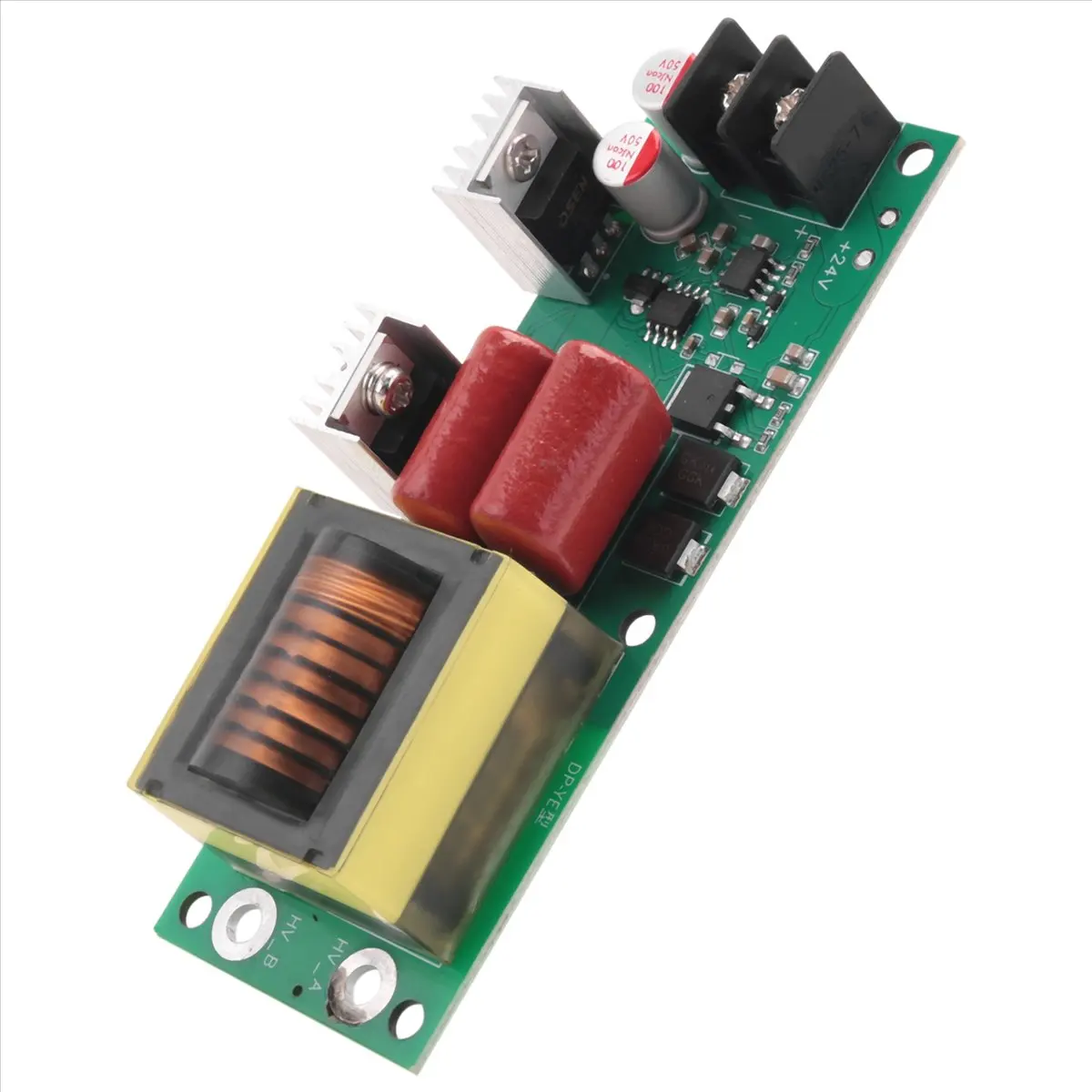 L77A 12V/24V to 1KV/2KV High Frequency AC Output Booster Electronic Inverter High Voltage Module Multiplier Board Driver