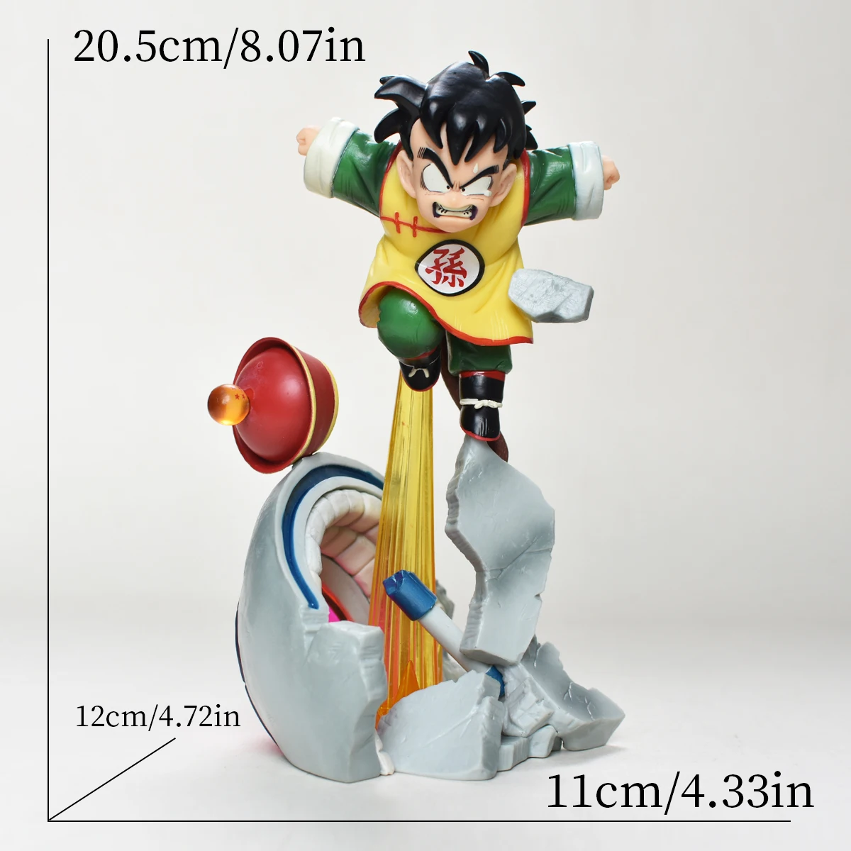 20,5 cm/8,07 pulgadas Anime Dragon Ball Z Gohan figura DBZ Gohan figuras de acción colección de estatuas de PVC modelo juguetes regalos