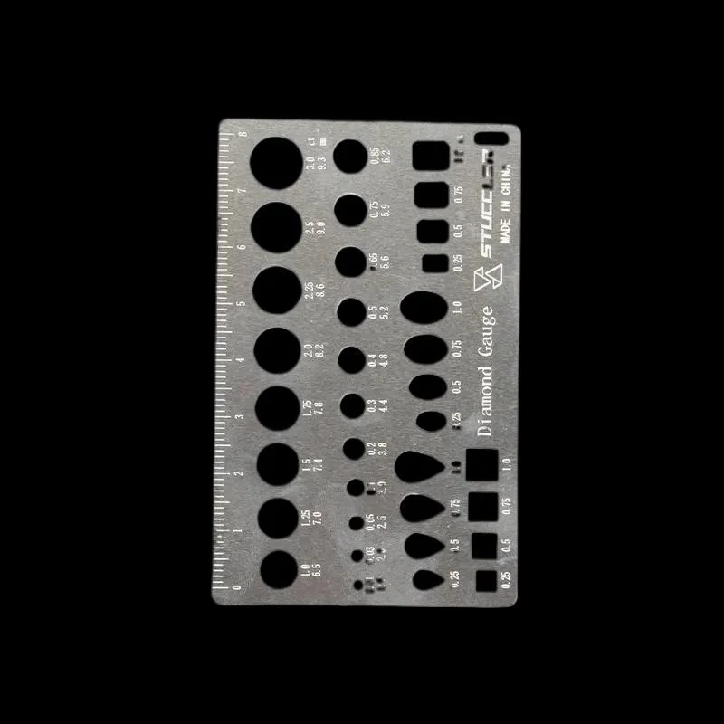 

Инструмент для измерения алмазных драгоценных камней специальной формы, прочный манометр из нержавеющей стали